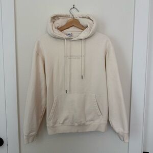 Zara Off-White Men's Hoodie